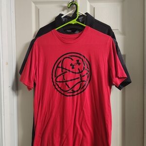 2 Men's Under Armour Tees